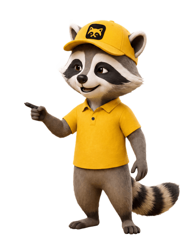 Maskot Medvedík Čistotný